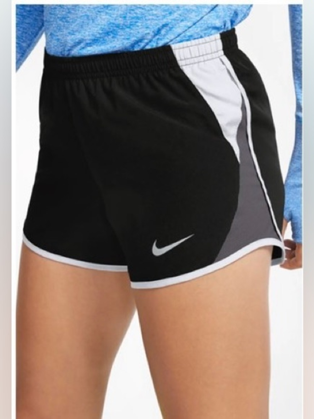 Nike Women's Dri-Fit Athletic Brief-Lined Running Shorts